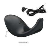 Party Up KING Rechargeable Cock Ring - Black - Naughty by Nature Adult Store