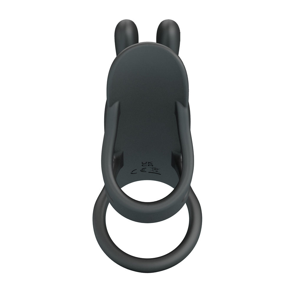 Party Up MARK Vibrating Penis Sleeve - Black - Naughty by Nature Adult Store