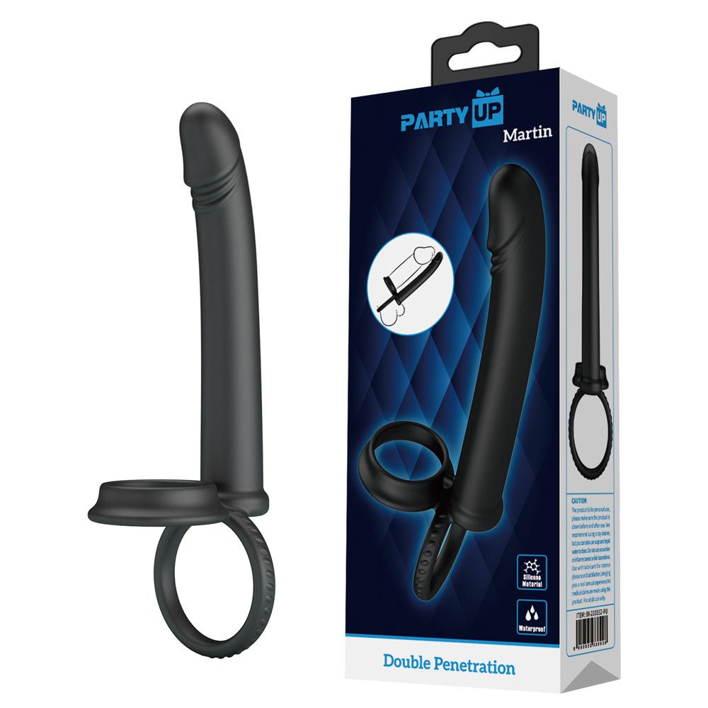 Party Up MARTIN Double Penetrator - Cock & Ball Rings - COCK RINGS