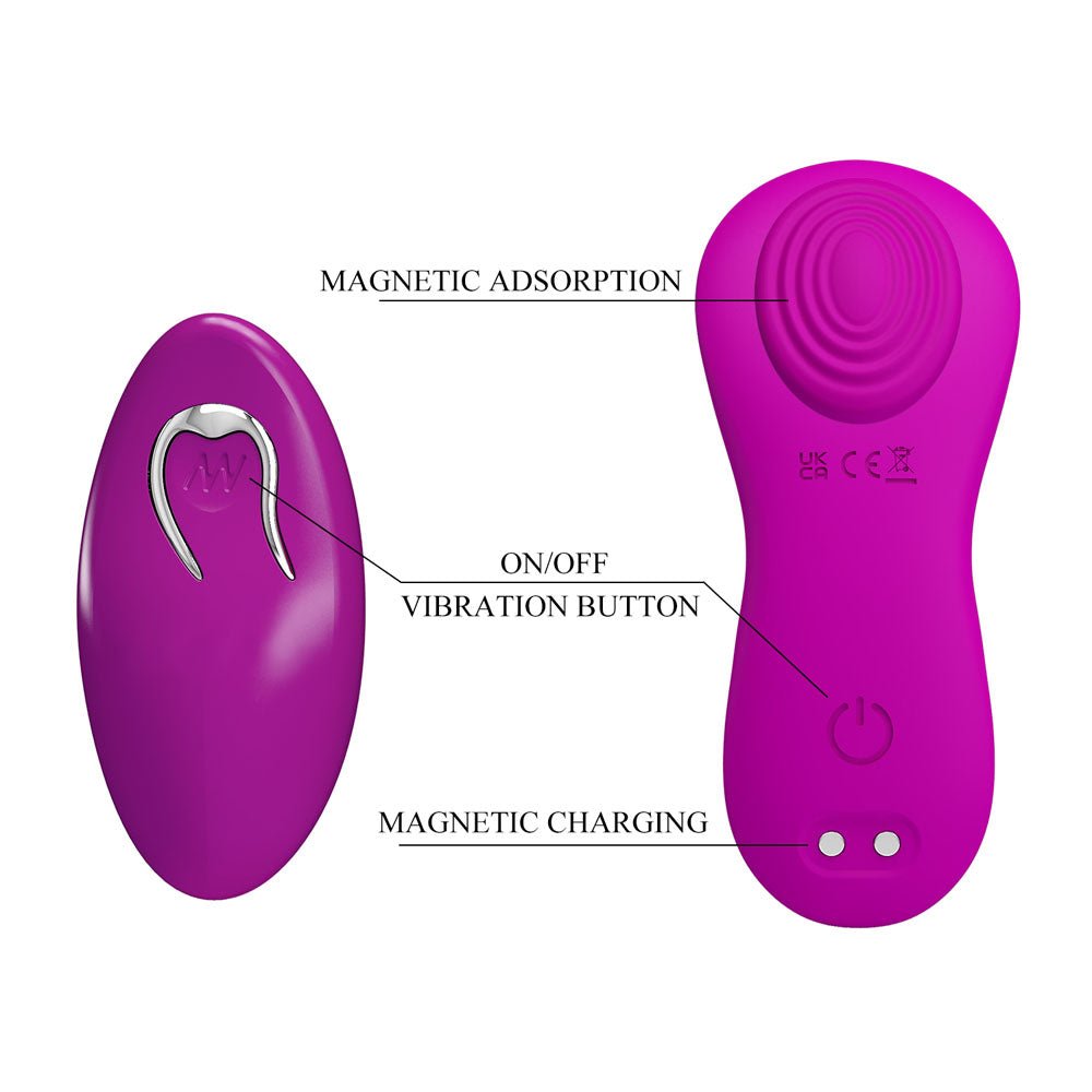 Party Up MICHAEL Panty Vibe - Pink with Wireless Remote Control - Naughty by Nature Adult Store