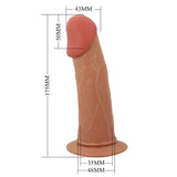 Party Up NATHAN Strap - On - Flesh 17.5 cm - STRAP - ONS