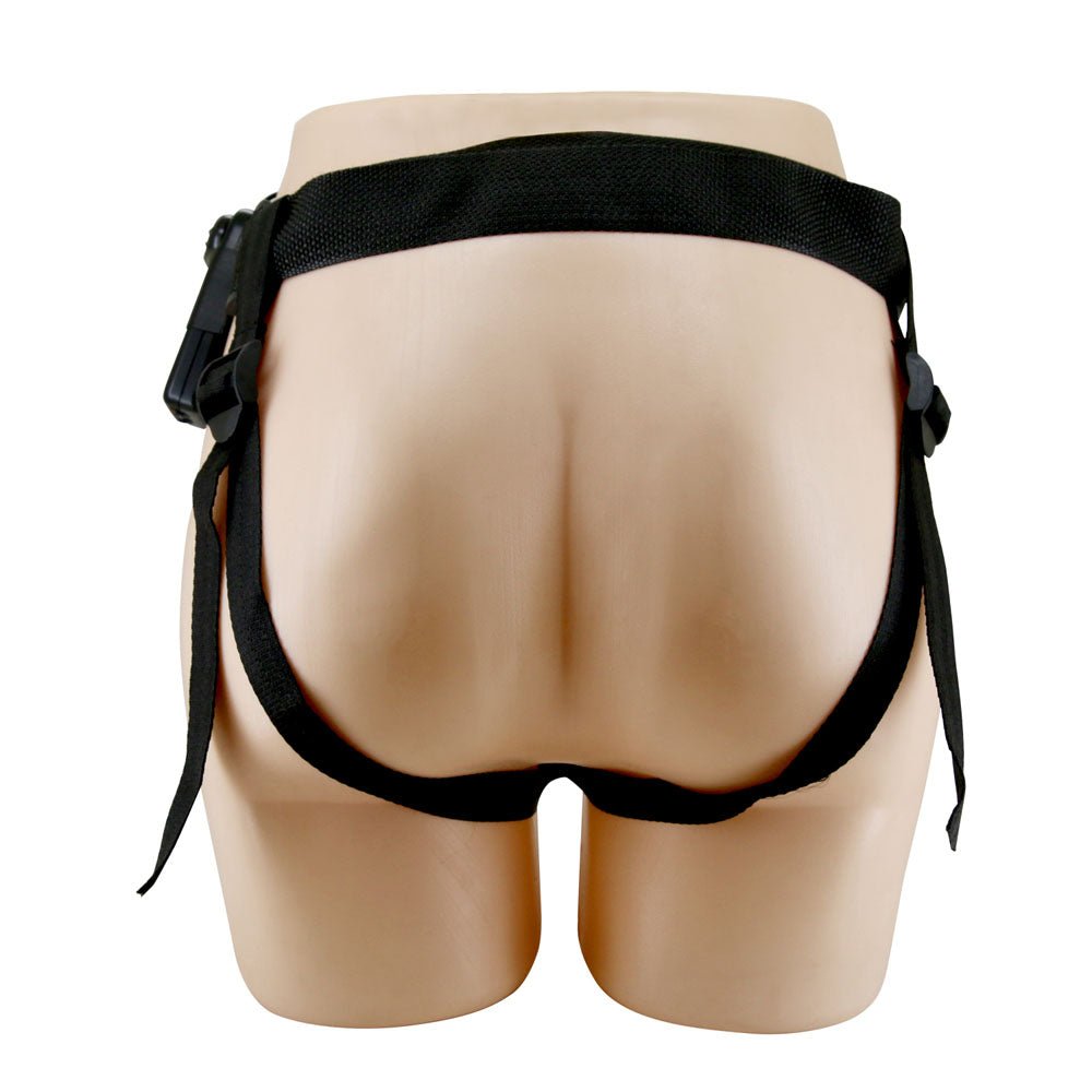 Party Up NELSON Vibrating Strap - On - Brown - Naughty by Nature Adult Store