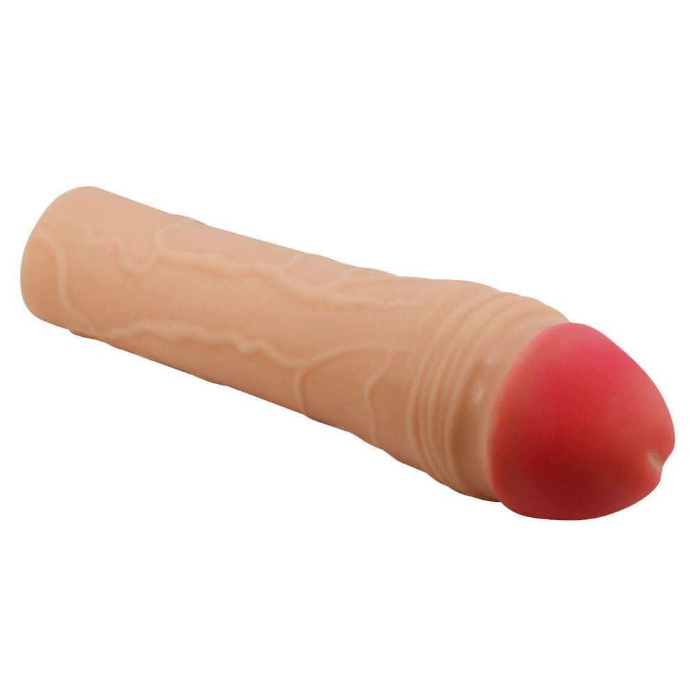 Party Up PARKER 2 Inch Extender Sleeve - Flesh - Naughty by Nature Adult Store