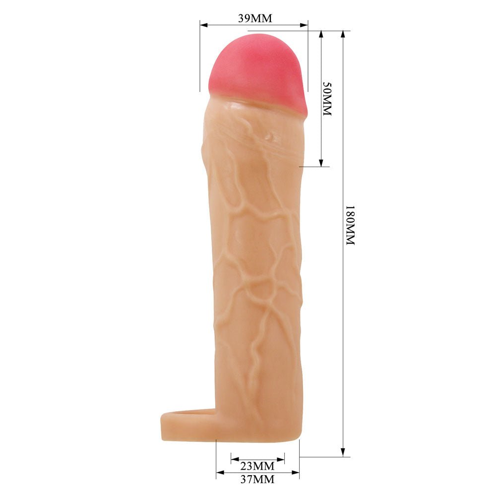 Party Up PATRICK 2 Inch Extender Sleeve - Flesh - SLEEVES
