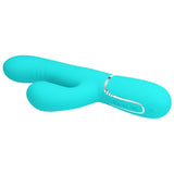 Party Up PAUL Rolling Beads Vibrator - Teal - VIBRATORS