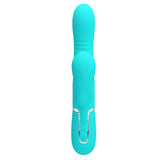 Party Up PAUL Rolling Beads Vibrator - Teal - VIBRATORS