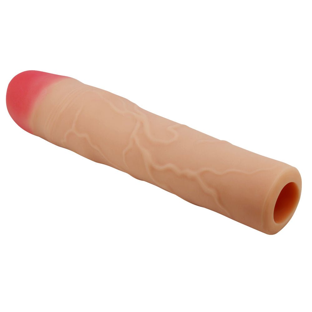 Party Up PHILIP 3 Inch Extender Sleeve - Flesh - SLEEVES - Naughty by Nature Adult Store