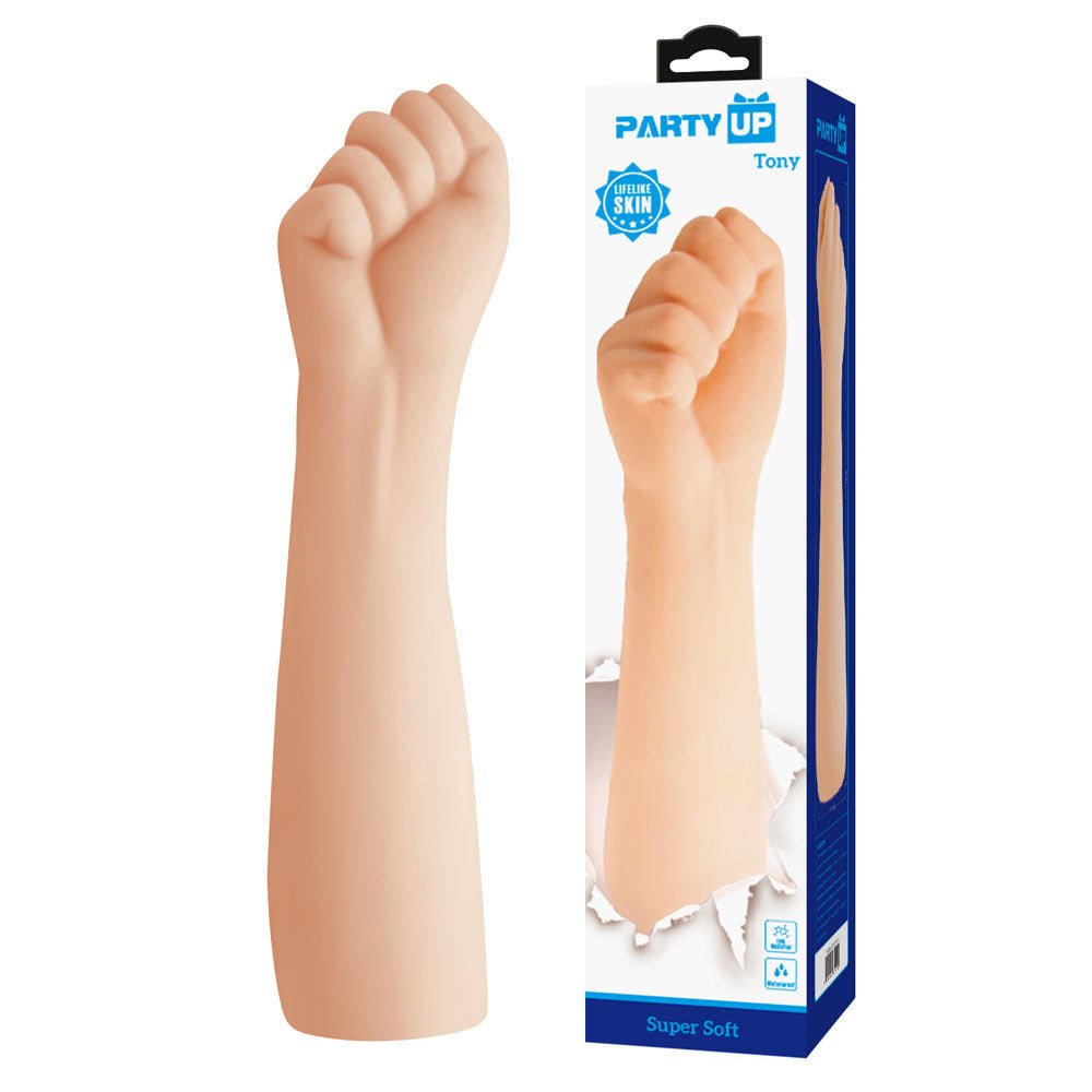 Party Up TONY Fist - Flesh 36 cm Fist Dildo - DONGS