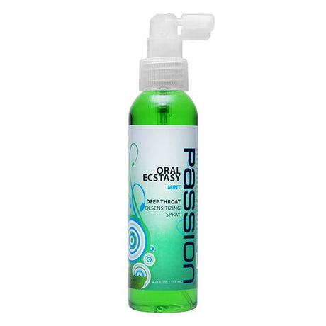 Passion Oral Ecstasy - Mint Flavoured Deep Throat Spray - 118 ml - Naughty by Nature Adult Store