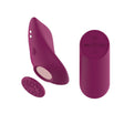 Passion Play Magnet Panty Vibrator With Remote Control Purple USB Rechargeable - STIMULATORS