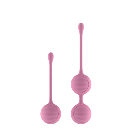 Passion Play Silicone Kegel Ball Set Pink Kegel Balls Set of 2 - KEGEL TOYS