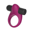 Passion Play Silicone Vibrating Penis Ring Purple - COCK RINGS