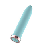 Passion Play USB Rechargeable Vibrating Bullet Blue 9.8cm - BULLETS & EGGS