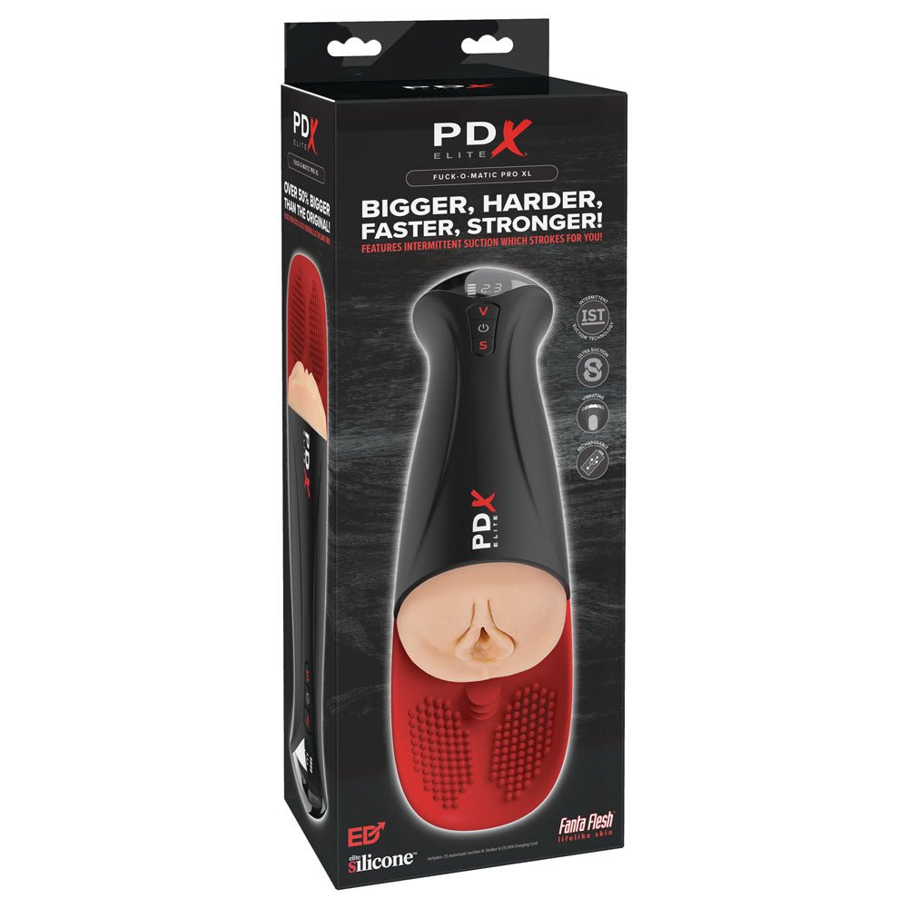 PDX Elite Fap - O - Matic Pro XL - Rechargeable Auto Stroker - MASTURBATORS - Naughty by Nature Adult Store