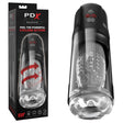 PDX Elite Mega Bator Pro Clear USB Rechargeable Vibrating Spinning Auto Stroker - MASTURBATORS