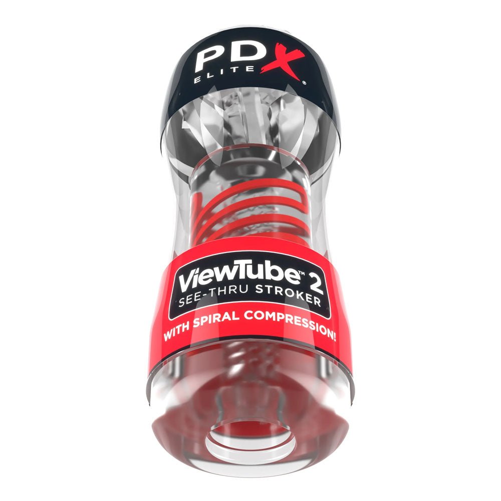 PDX Elite Viewtube 2 - Clear Stroker - MASTURBATORS