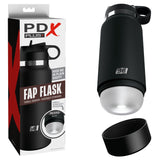 PDX Plus Fap Flask - Thrill Seeker - Frosted Discreet Stroker - MASTURBATORS