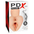 PDX Plus Pick Your Pleasure Stroker XL - Light - Flesh Vagina Stroker - MASTURBATORS