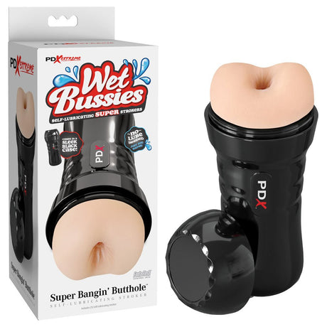 PDX Wet Bussies Super Bangin Butt - Light - Flesh Anal Stroker - MASTURBATORS - Naughty by Nature Adult Store