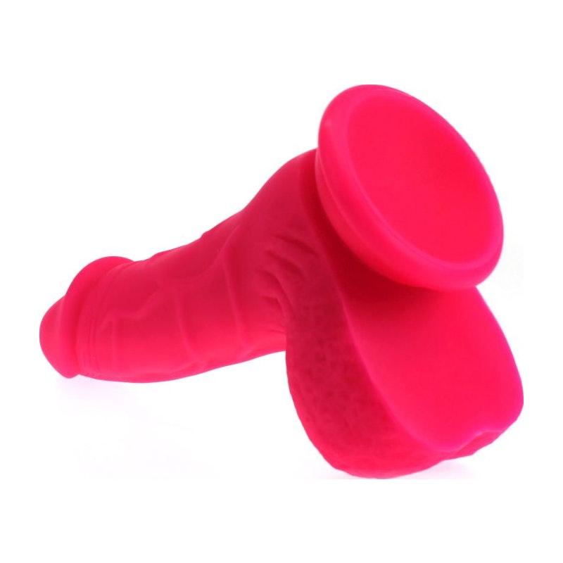 Pedro Thick Realistic Cock w Balls Pink - Adult Toys