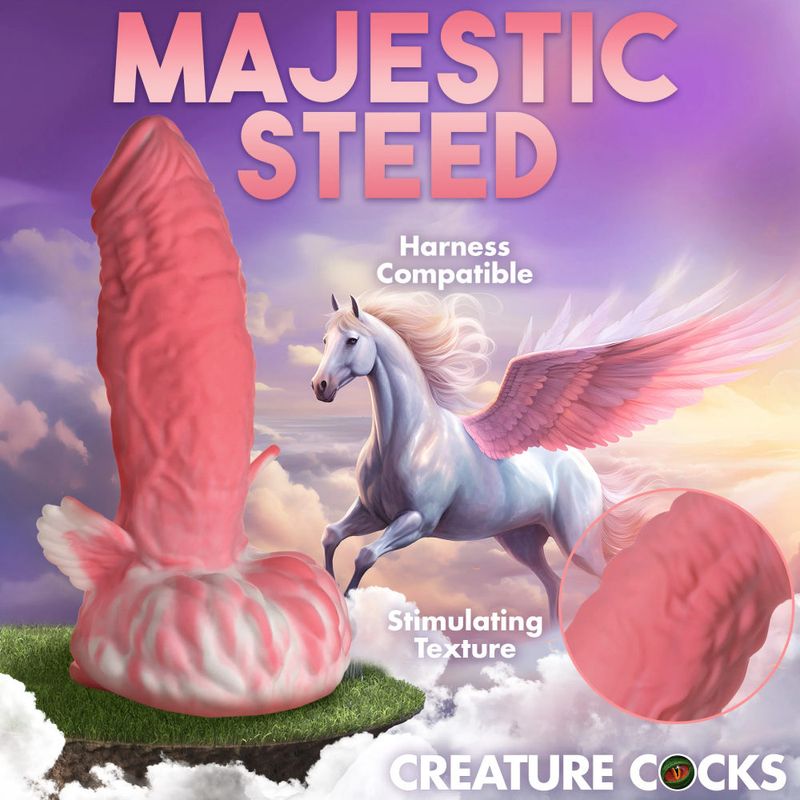 Pegasus Pecker Winged Silicone Dildo - Adult Toys