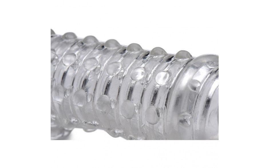 Penis Enhancer Sleeve 1.5in Clear - Naughty by Nature Adult Store