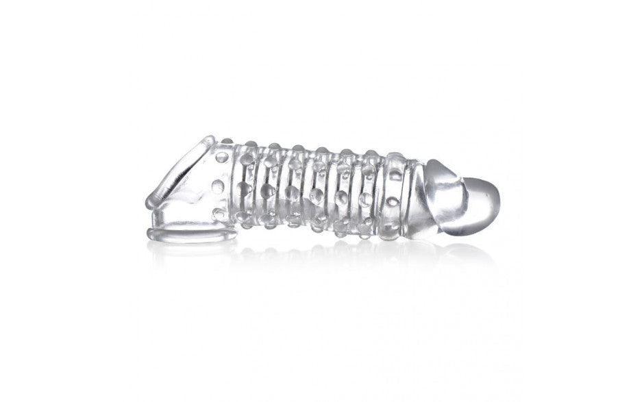 Penis Enhancer Sleeve 1.5in Clear - Naughty by Nature Adult Store