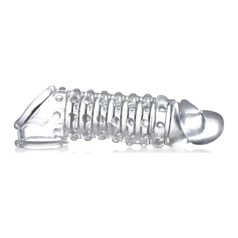 Penis Enhancer Sleeve 1.5in Clear - Adult Toys