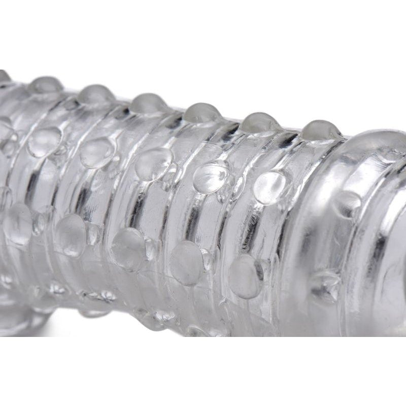 Penis Enhancer Sleeve 1.5in Clear - Adult Toys