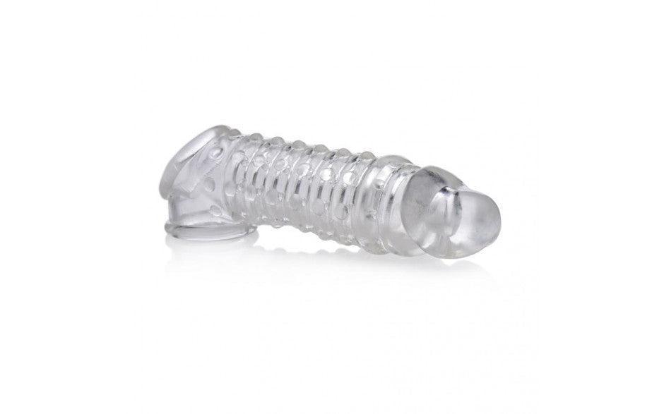 Penis Enhancer Sleeve 1.5in Clear - Adult Toys