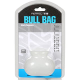 PerfectFit Bull Bag Clear Ball Stretcher and Weight – 1.5 Inch Stretch - Adult Toys