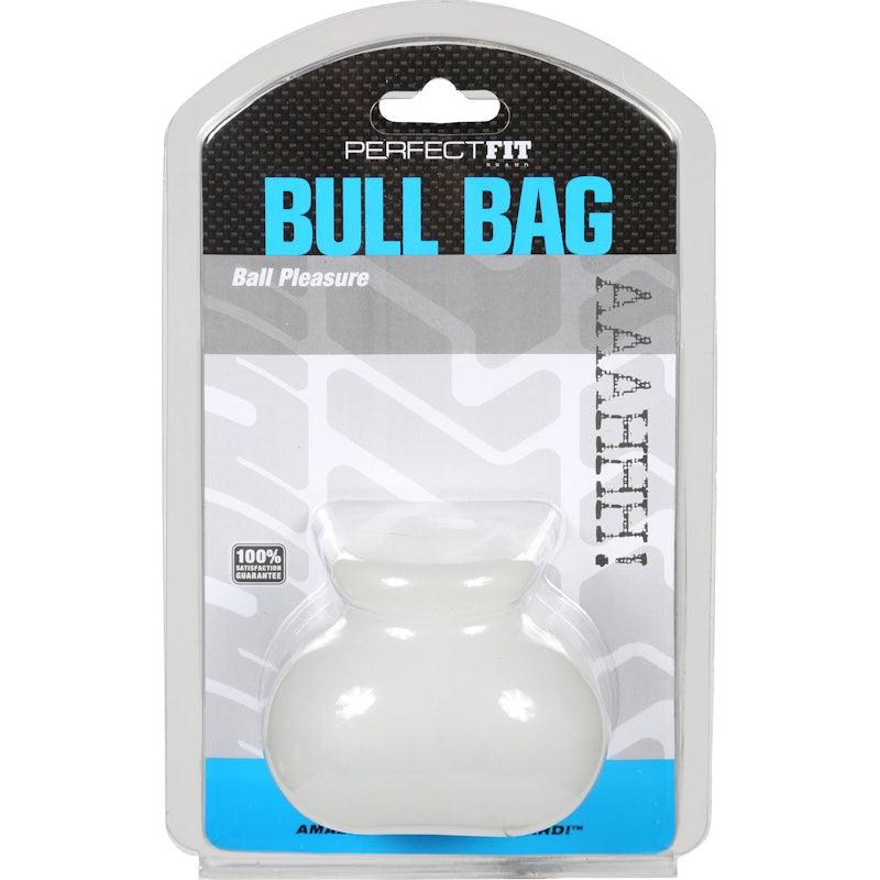 PerfectFit Bull Bag Clear Ball Stretcher and Weight – 1.5 Inch Stretch - Adult Toys