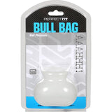 PerfectFit Bull Bag Clear Ball Stretcher and Weight – 1.5 Inch Stretch - Adult Toys