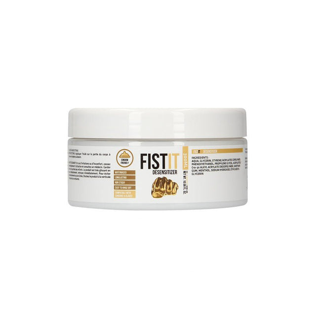 PHARMQUESTS Fist - It Numbing - 300 ml - Water Based Numbing Lubricant - 300 ml Tub - LOTIONS & LUBES