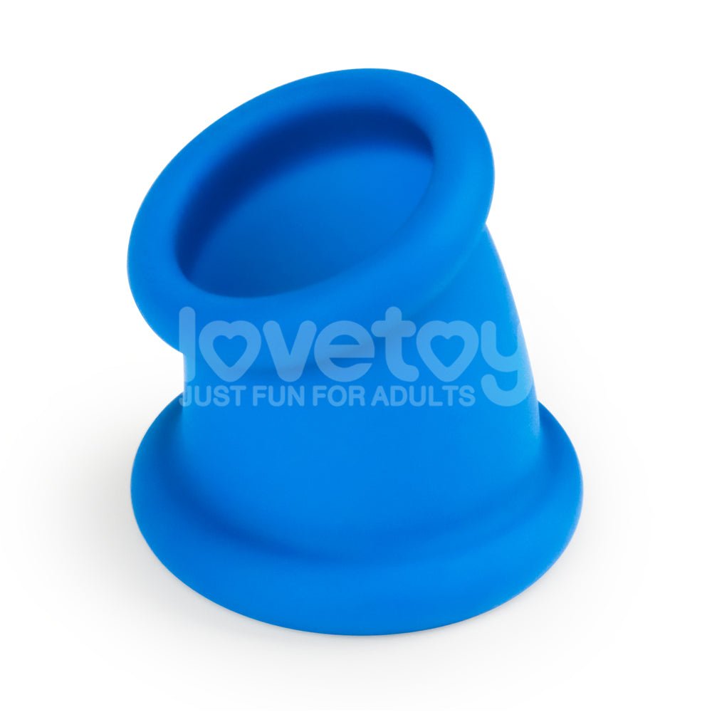 Pinnacle Pro Tapered Squeeze - Blue Ball Stretcher - COCK RINGS