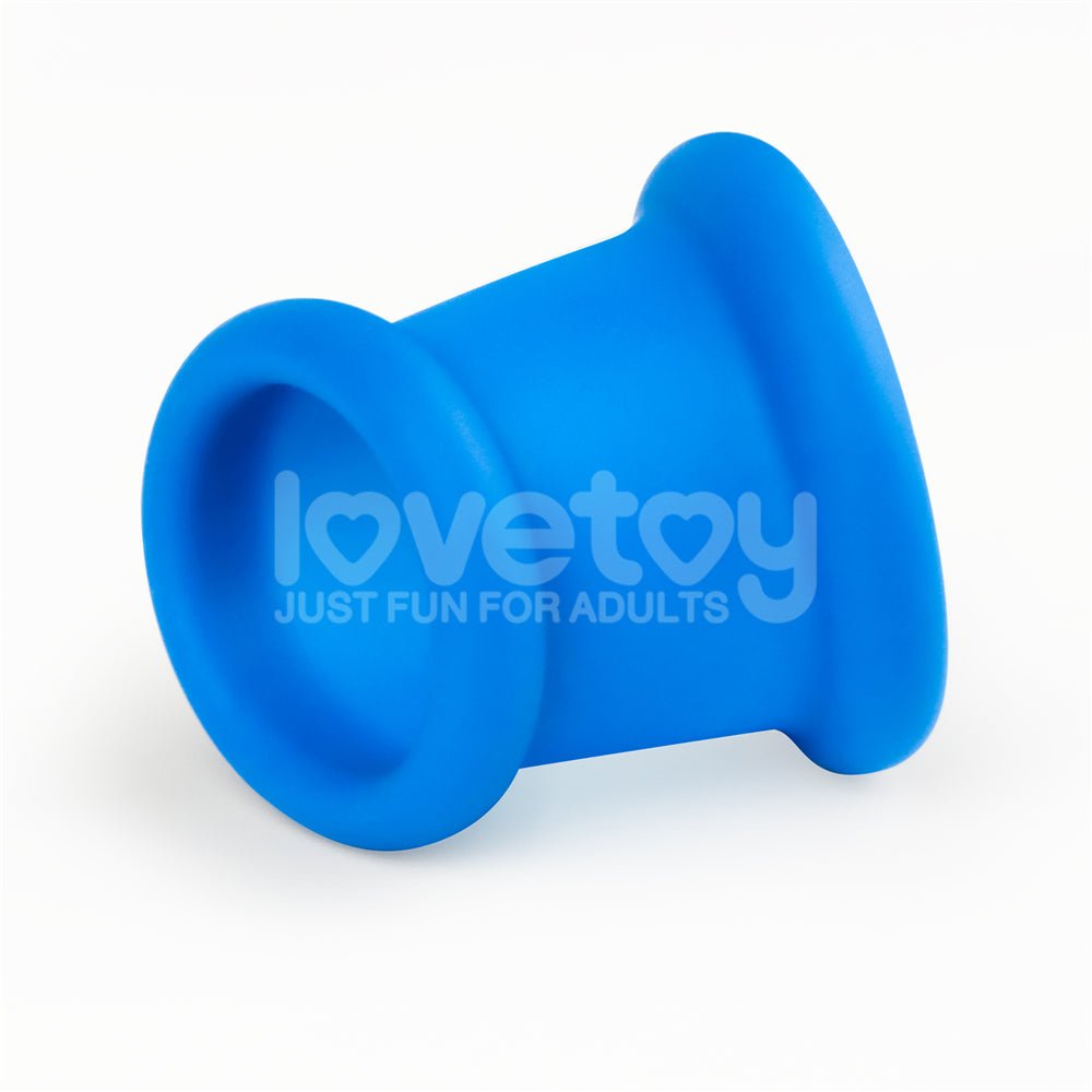 Pinnacle Pro Tapered Squeeze - Blue Ball Stretcher - COCK RINGS