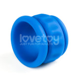 Pinnacle Pro Twin Flex - Blue Cock & Balls Rings - COCK RINGS