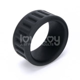 Pinnacle Pro Twin Grip Enhancer - Black Cock & Balls Ring - COCK RINGS
