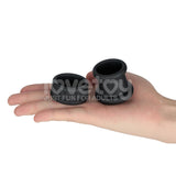 Pinnacle Pro Twin Grip Enhancer - Black Cock & Balls Ring - COCK RINGS