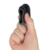 Pinnacle Pro Twin Grip Enhancer - Black Cock & Balls Ring - COCK RINGS