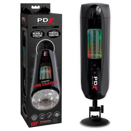 Pipedream Extreme Toys Elite Ultimate Milker 2 - USB Rechargeable Masturbator - MASTURBATORS