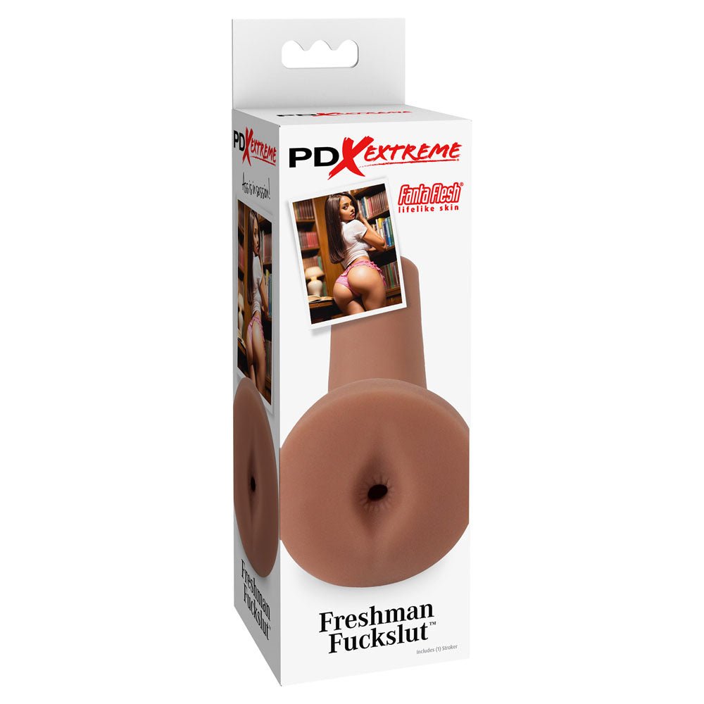 Pipedream Extreme Toyz Freshman Fuckslut - Brown Ass Stroker - MASTURBATORS