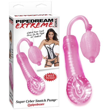 Pipedream Extreme Toyz Super Cyber Snatch Pump - MASTURBATORS