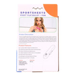 Pivot Flat Bullet - Pink - BULLETS & EGGS