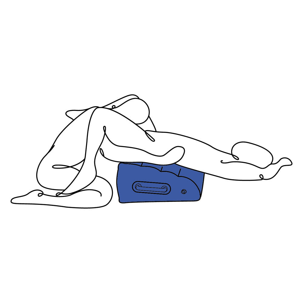 Pivot Inflatable Positioner - Black Inflatable Position Cushion - BONDAGE - TOYS