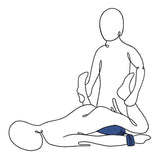 Pivot Positioning Bar - Black Padded Position & Spreader Bar - BONDAGE - TOYS