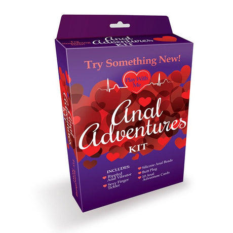 Play With Me Anal Adventures Kit Six Piece Pleasure Set - KITS