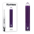 Playboy Pleasure AMETHYST - Glass Tipped Mini Vibrator - BULLETS & EGGS