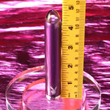Playboy Pleasure AMETHYST - Glass Tipped Mini Vibrator - BULLETS & EGGS