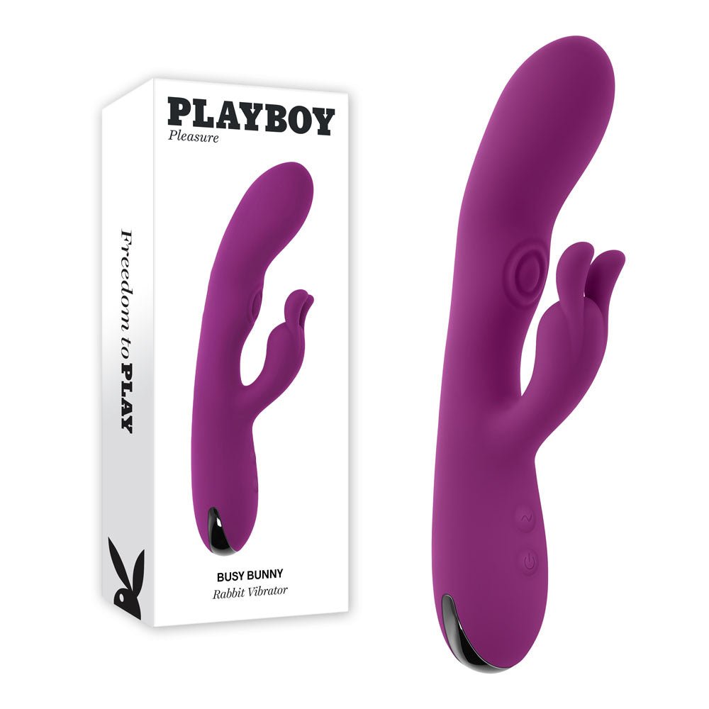 Playboy Pleasure BUSY BUNNY with Tapping Shaft - VIBRATORS